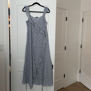 Madewell Floral Midi Dress